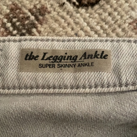 Light gray size 25R super skinny ankle jeans by Adriano Goldschmied - Picture 4 of 7